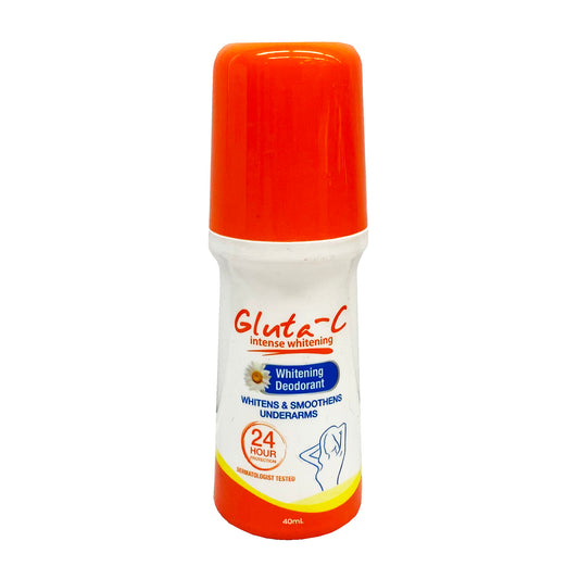 Front graphic view of Gluta-C Intense Whitening Deodorant 1.35oz