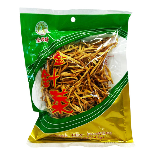 Front graphic image of Golden Lion Dried Lily Flowers 5oz