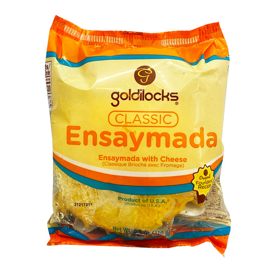 Front graphic image of Goldilocks Ensaymada - Classic 3.9oz