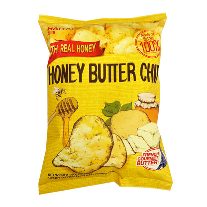 Front graphic image of Haitai Honey Butter Chips 2.12oz