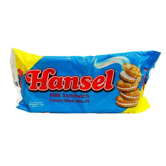 Front graphic image of Hansel Milk Sandwich 10.93oz (310g)