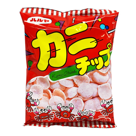 Front graphic image of Haruya Kani Rice Cracker - Crab Flavor 2.1oz (60g)