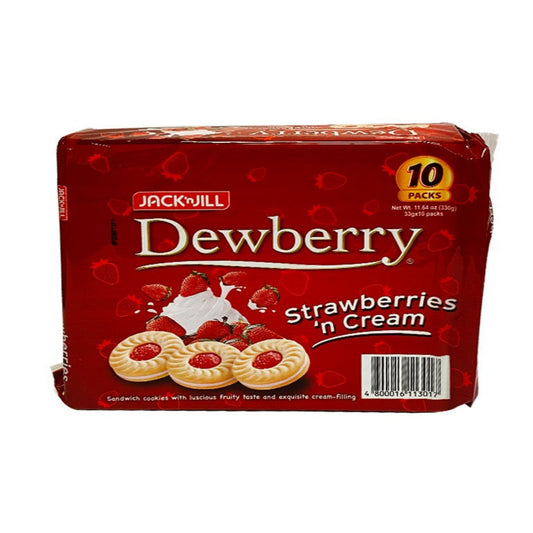 Front graphic image of Jack n' Jill Dewberry Strawberry 11.64oz