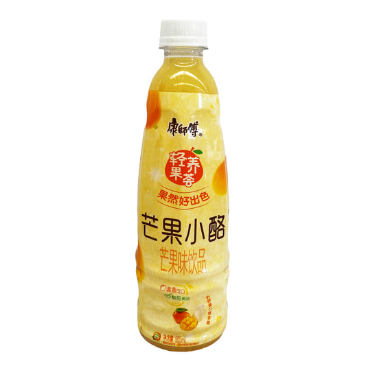 Front graphic image of KSF Mango Yogurt Drink 16.9oz (500ml) - 康师傅 芒果小酪 芒果味饮品 16.9oz (500ml)
