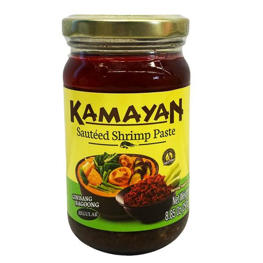 Front graphic image of Kamayan Sauteed Shrimp Paste - Ginisang Bagoong Regular 8oz
