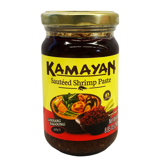 Front graphic image of Kamayan Sauteed Shrimp Paste - Ginisang Bagoong Spicy 8oz