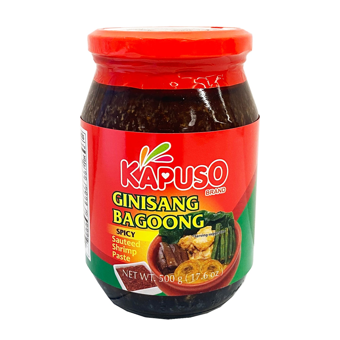 Front graphic image of Kapuso Sauteed Shrimp Paste - Ginisang Bagoong Spicy 17oz