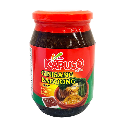 Front graphic image of Kapuso Sauteed Shrimp Paste - Ginisang Bagoong Spicy 17oz