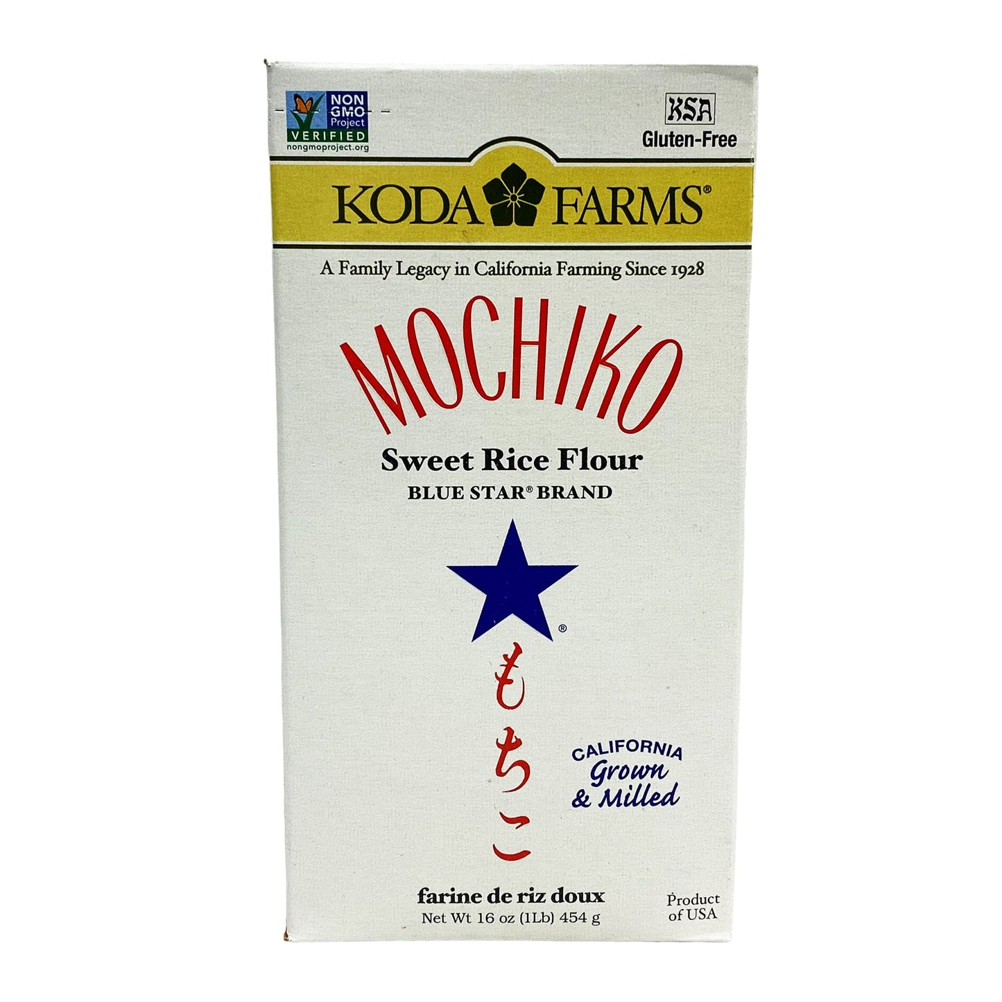 Front graphic image of Koda Mochiko Sweet Rice Flour 16oz