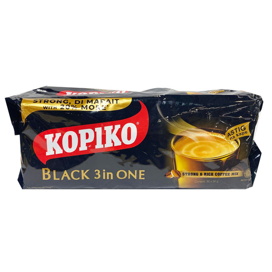Front graphic image of Kopiko 3 In 1 Coffee Mix 30 Pack - Astig 28.57oz