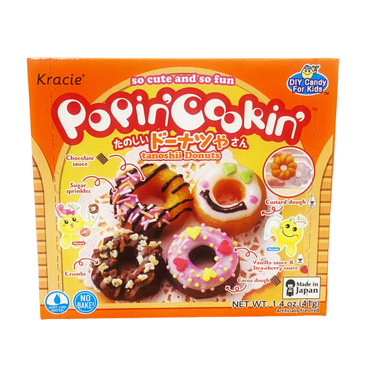 Front graphic image of Kracie Popin' Cookin' Tanoshii Donuts 1.4oz
