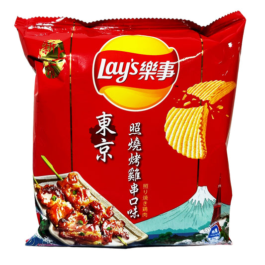 Front graphic image of Lay's Potato Chips - Tokyo Yakitori Flavor 1.2oz (34g)