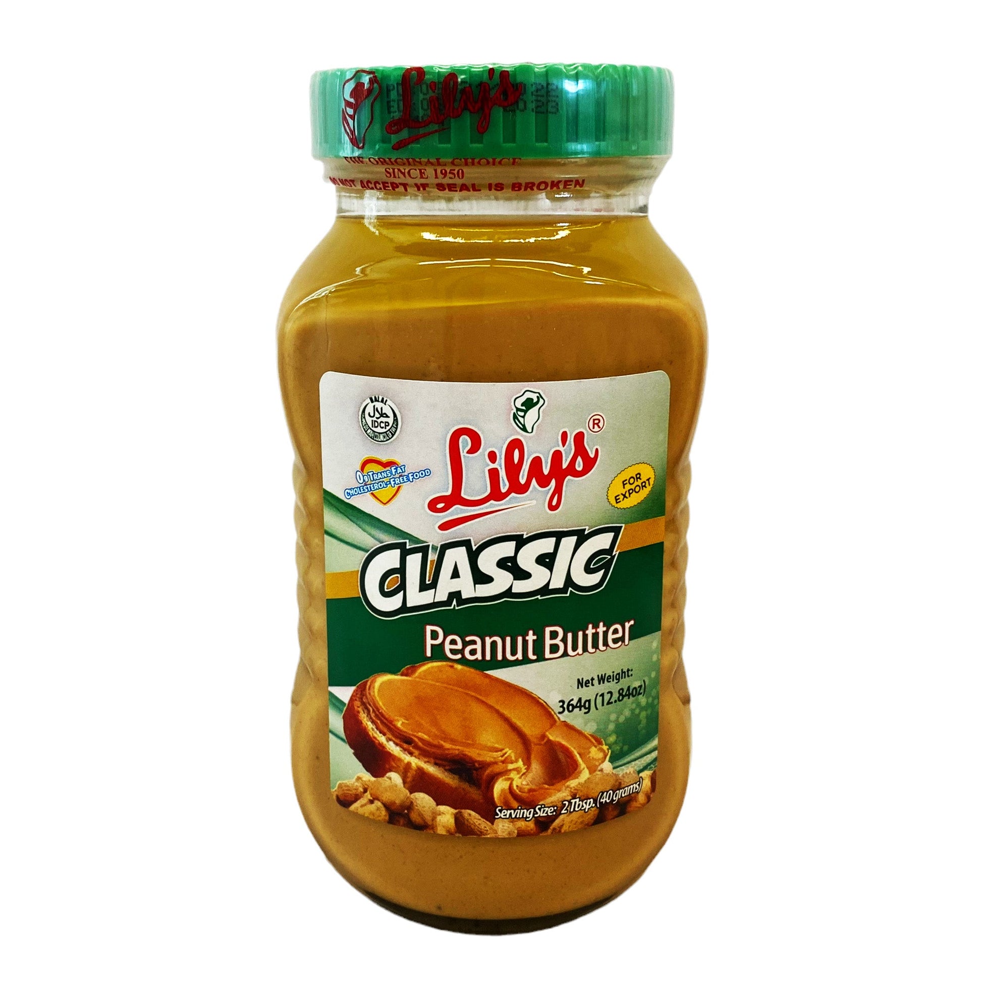 Front graphic image of Lily's Peanut Butter - Classic 10.44oz (296g)