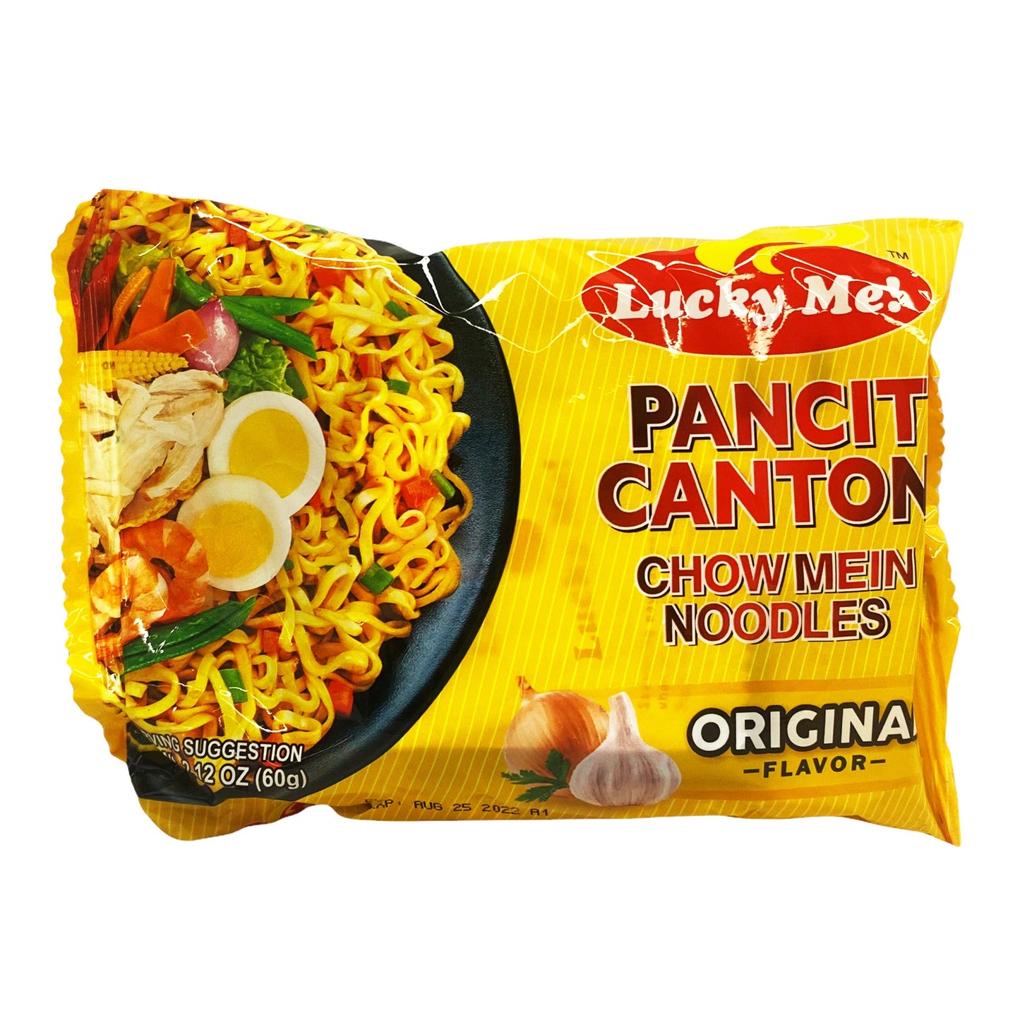 Front graphic image of Lucky Me Pancit Canton - Original Flavor 2.12oz