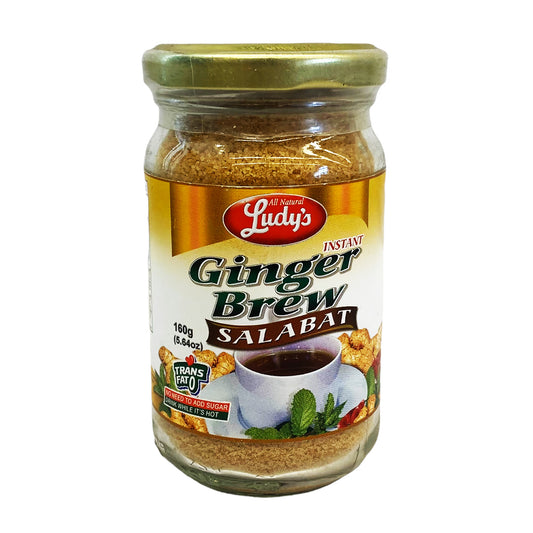 Front graphic image of Ludy's Instant Ginger Brew Salabat 5.64oz