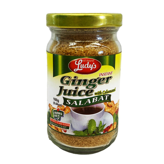 Front graphic image of Ludy's Instant Ginger Juice Salabat With Calamansi 5.64oz