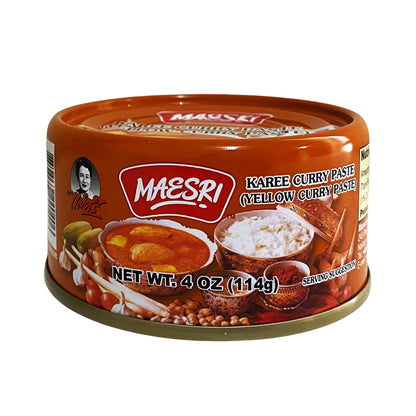 Front graphic image of Maesri Karee Curry Paste 4oz (114g)