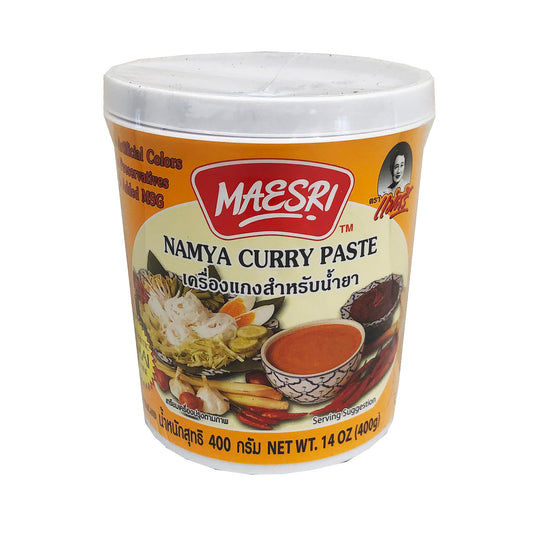 Front graphic image of Maesri Namya Curry Paste 14oz