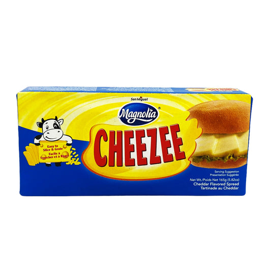 Front graphic image of Magnolia Cheezee Cheddar Flavored Spread 5.82oz (165g)