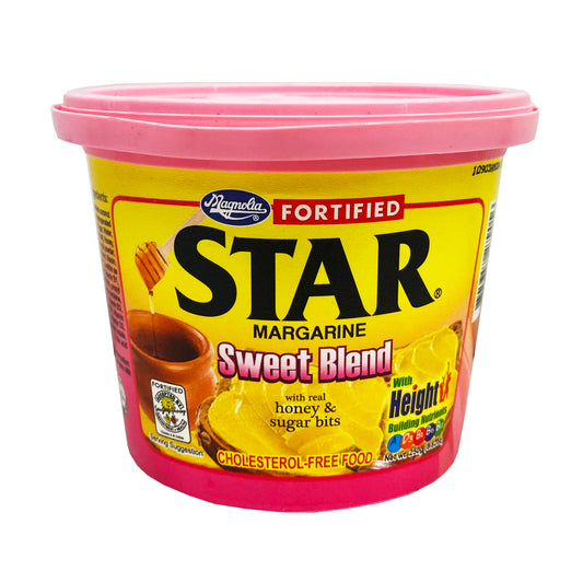 Front graphic image of Magnolia Star Margarine Sweet Blend 8.82oz (250g)