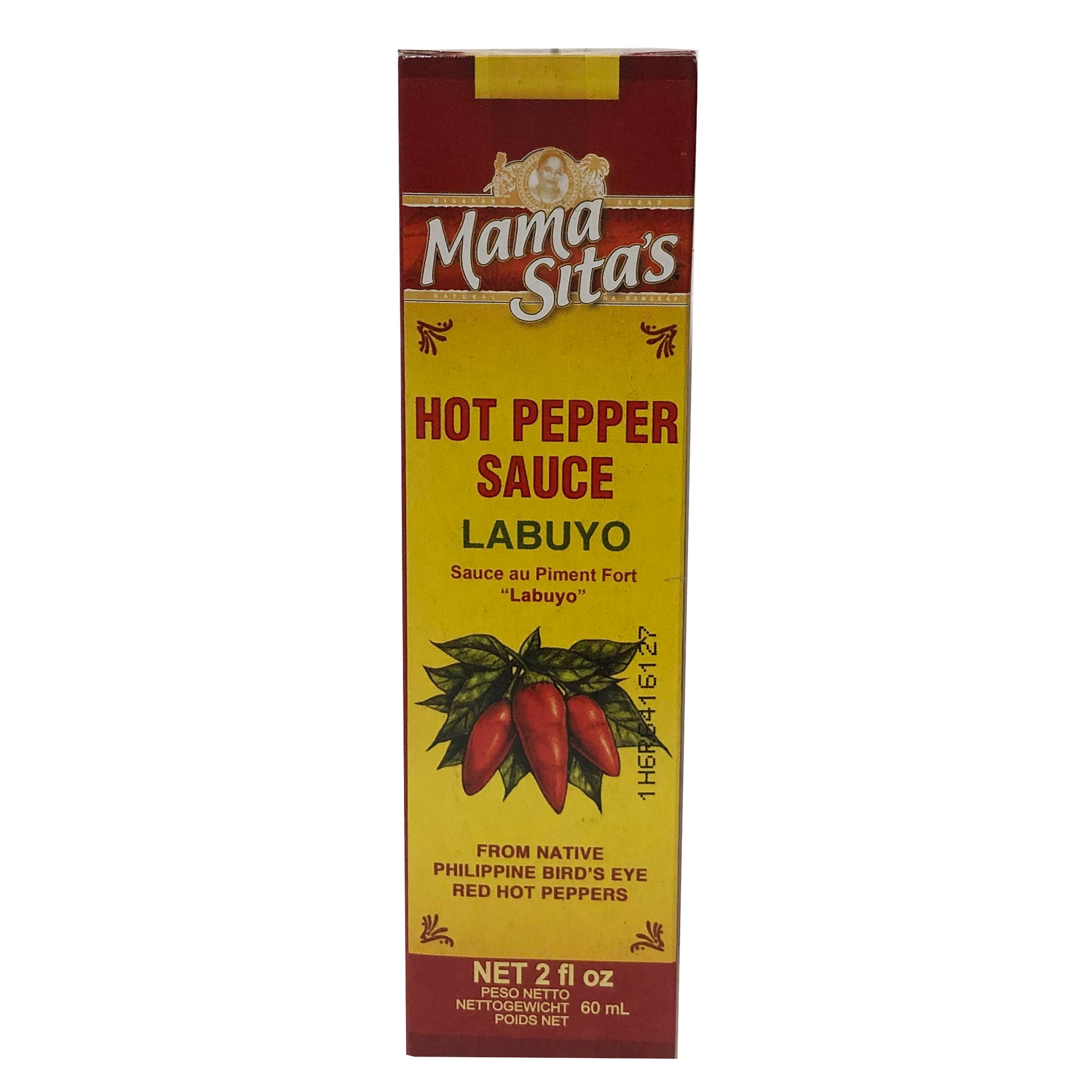 Front graphic image of Mama Sita's Hot Pepper Sauce - Labuyo 2oz