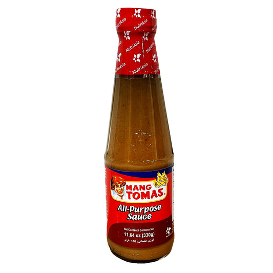 Front graphic image of Mang Tomas All Purpose Sauce - Hot & Spicy 11.6oz