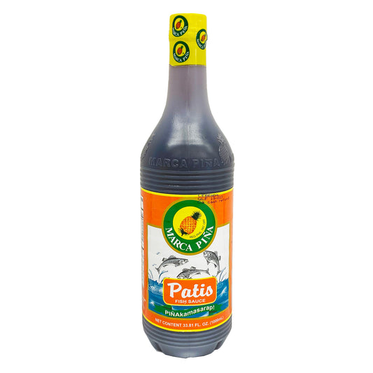Front graphic image of Marca Pina Fish Sauce 33.81oz