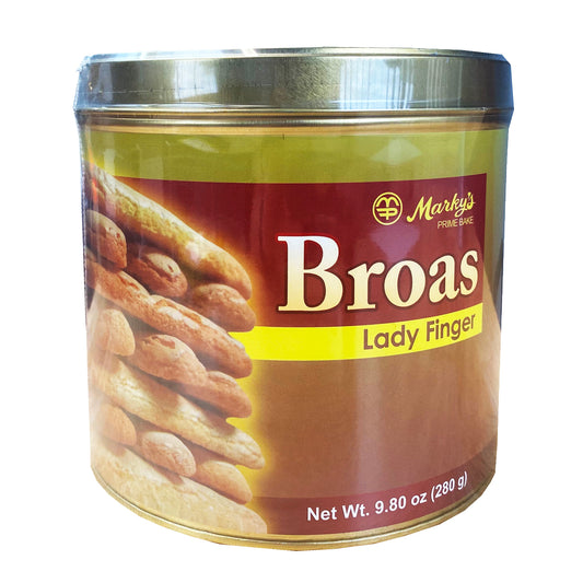 Front graphic image of Marky's Broas In Can 9.87oz