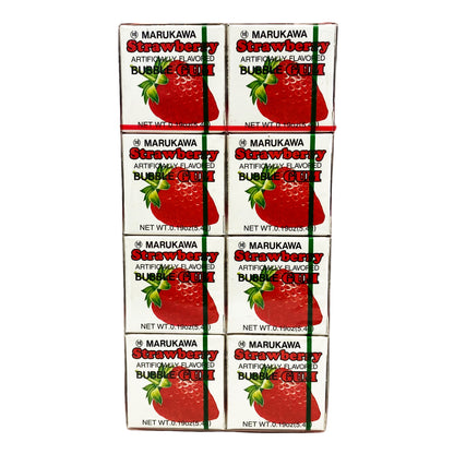 Front graphic image of Marukawa Bubble Gum - Strawberry Flavor 1.52oz (5.4g)