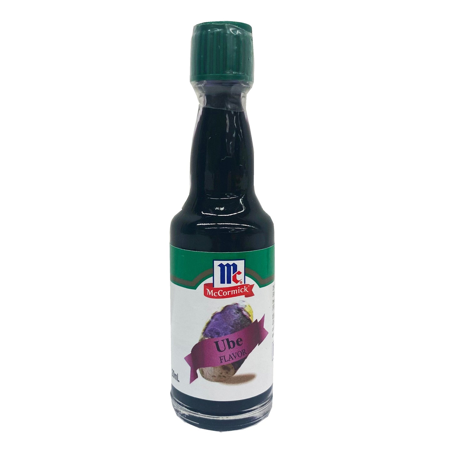 Front graphic image of McCormick Ube Flavor Extract 0.6oz