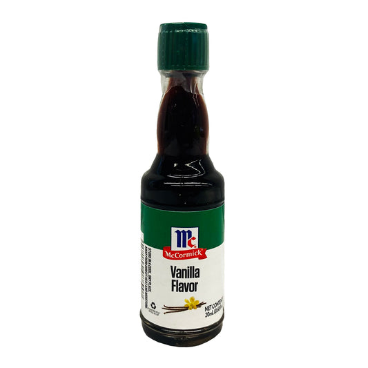 Front graphic image of McCormick Vanilla Flavor Extract 0.68oz (20ml)