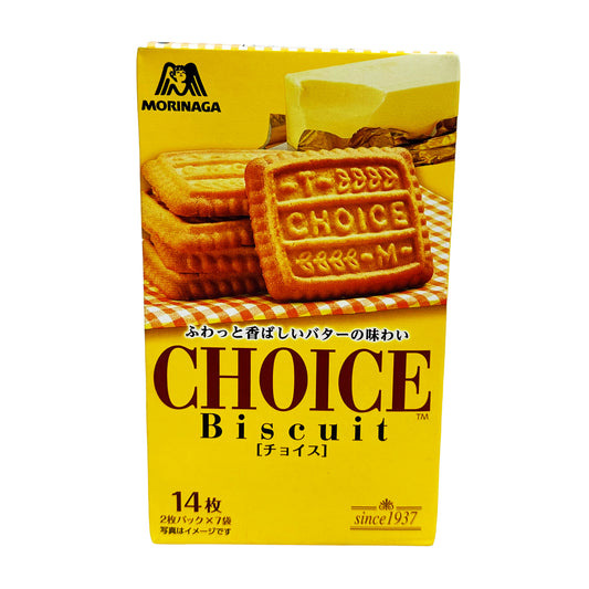Front graphic image of Morinaga Choice Baked Biscuit 4.29oz (121.8g)