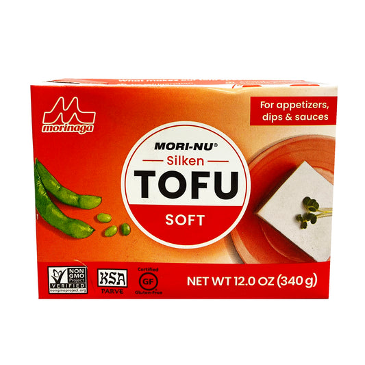 Front graphic image of Morinaga Soft Tofu 12oz - 森永 日本营养嫩豆腐 12oz