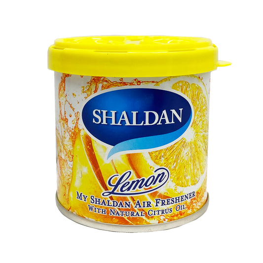 Front graphic view of My Shaldan Air Freshener Lemon 3.5oz