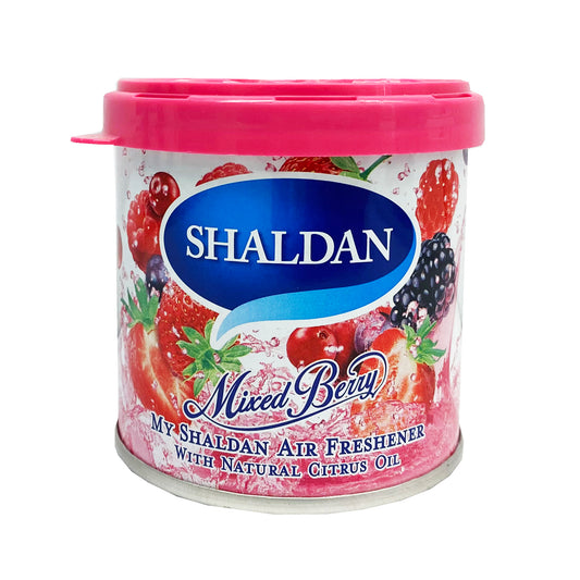 Front graphic view of My Shaldan Air Freshener Mixed Berry 3.5oz