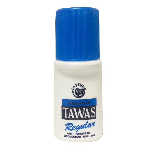 Front graphic view of Nature's Tawas Deodorant Regular 1.69oz