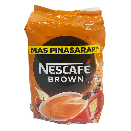 Front graphic image of Nescafe Brown Coffee 29.6oz