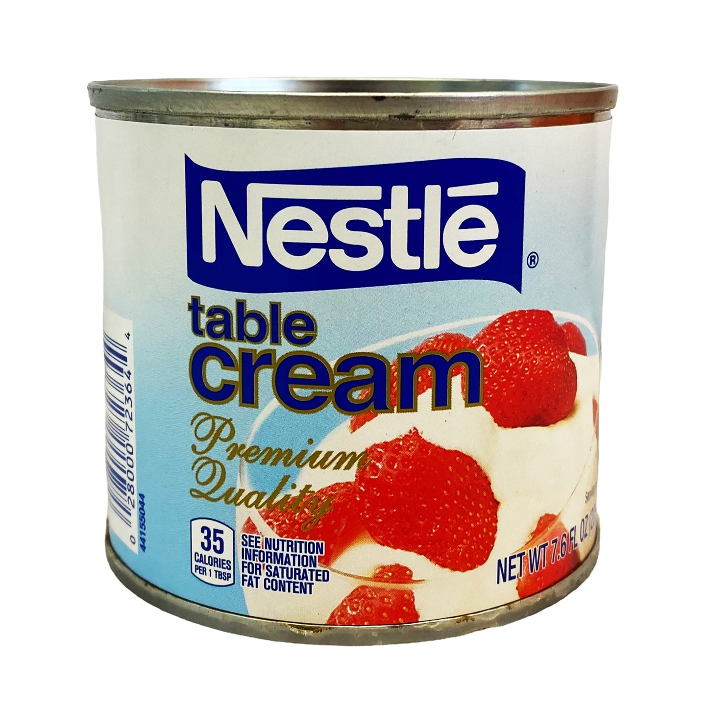 Front graphic view of Nestle Table Cream 7.6oz