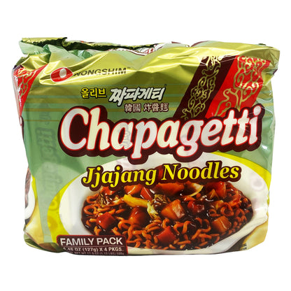 Front graphic image of Nongshim Chapagetti Noodle 17.92oz