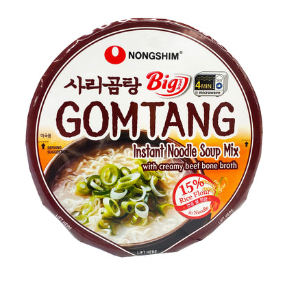 Top graphic image of Nongshim Gomtang Instant Noodle Big Bowl 4.02oz