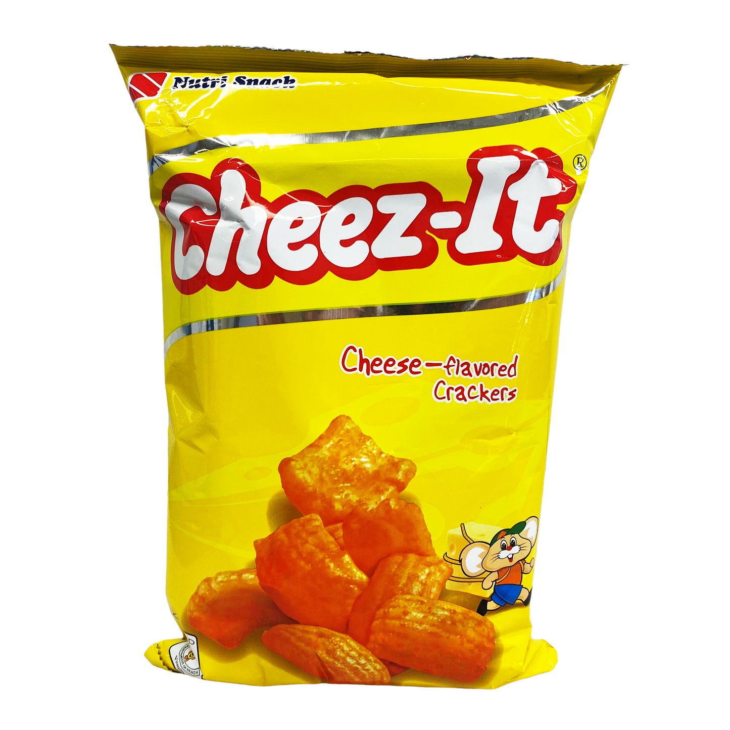 Front graphic view of Nutri Snack Cheez It - Cheese Flavor 3.35oz