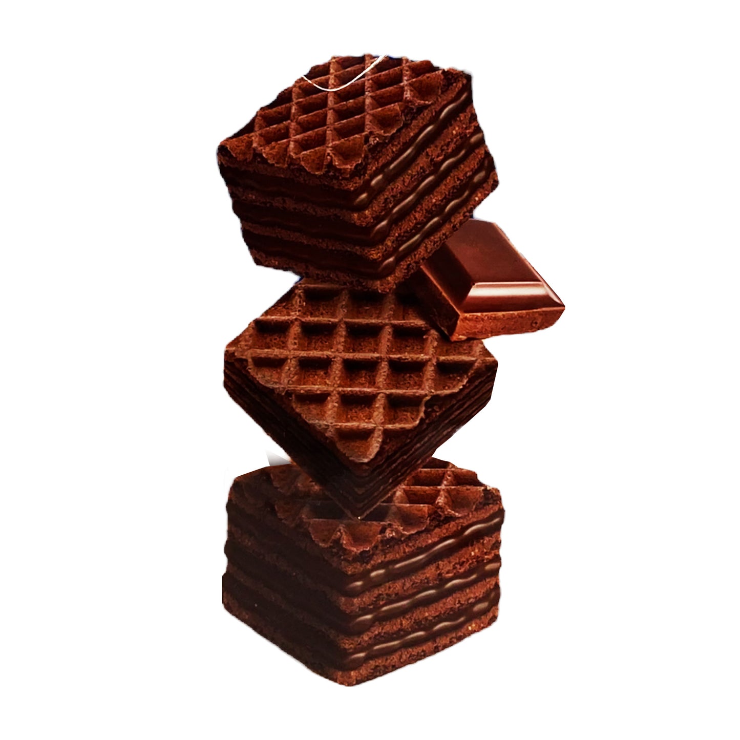 Graphic image of Oreo Wafer Cubes - Hazelnut Chocolate Flavor 3.52oz (100g)