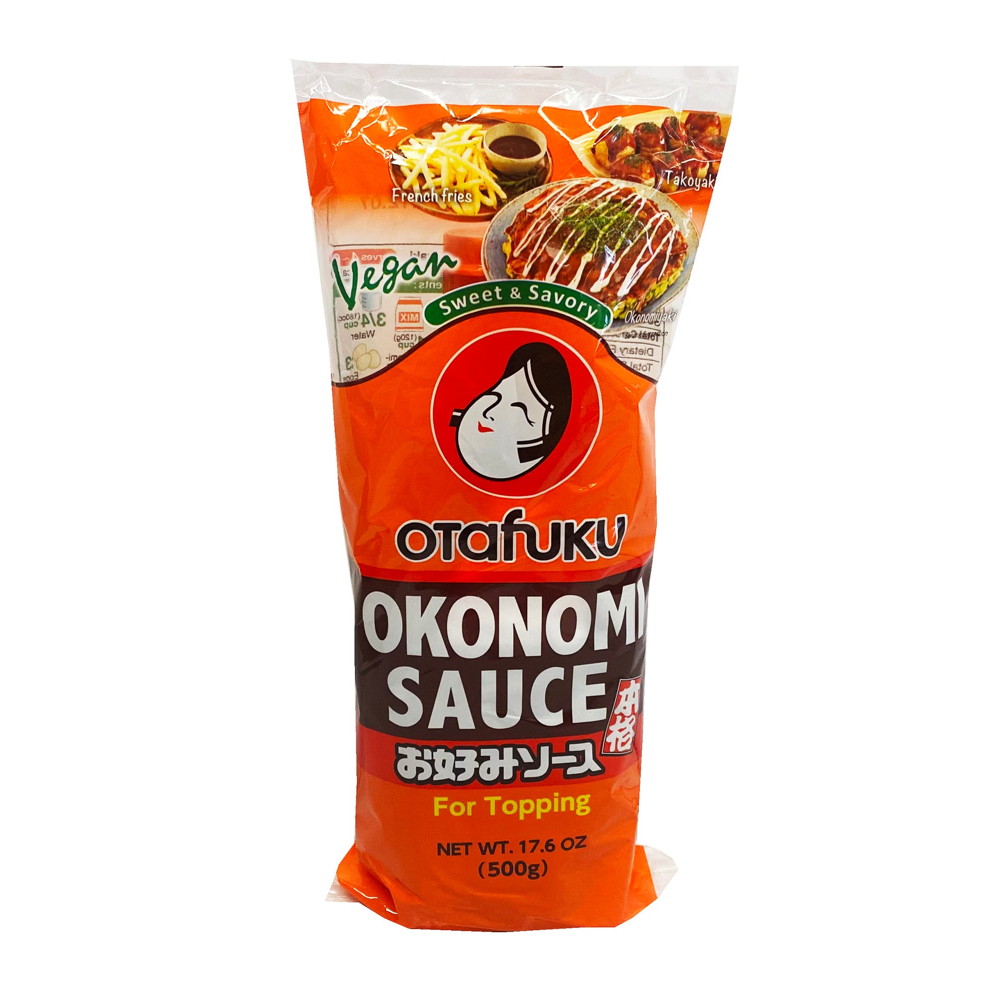 Front graphic image of Otafuku Okonomi Sauce 17.6oz