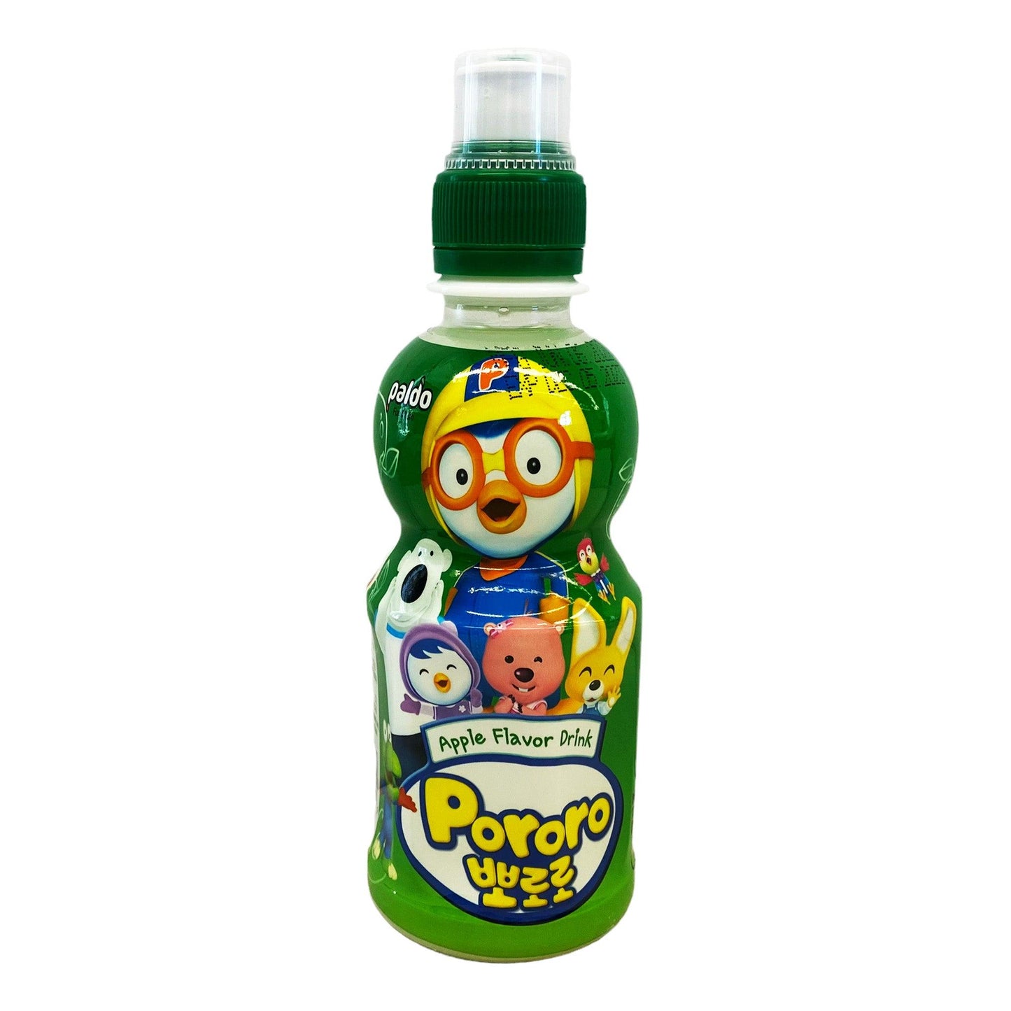 Front graphic image of Paldo Pororo Drink Apple Flavor 7.95oz