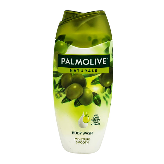 Front graphic image of Palmolive Naturals Moisture Smooth Body Wash 6.76oz (200ml)