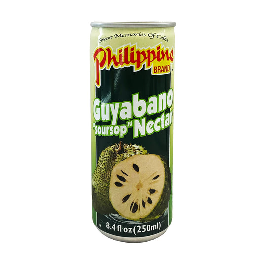 Front graphic image of Philippine Brand Guyabano Juice 8.4oz
