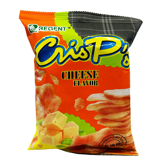 Front graphic image of Regent Crispy's - Cheese Flavor 2.12oz (60g)