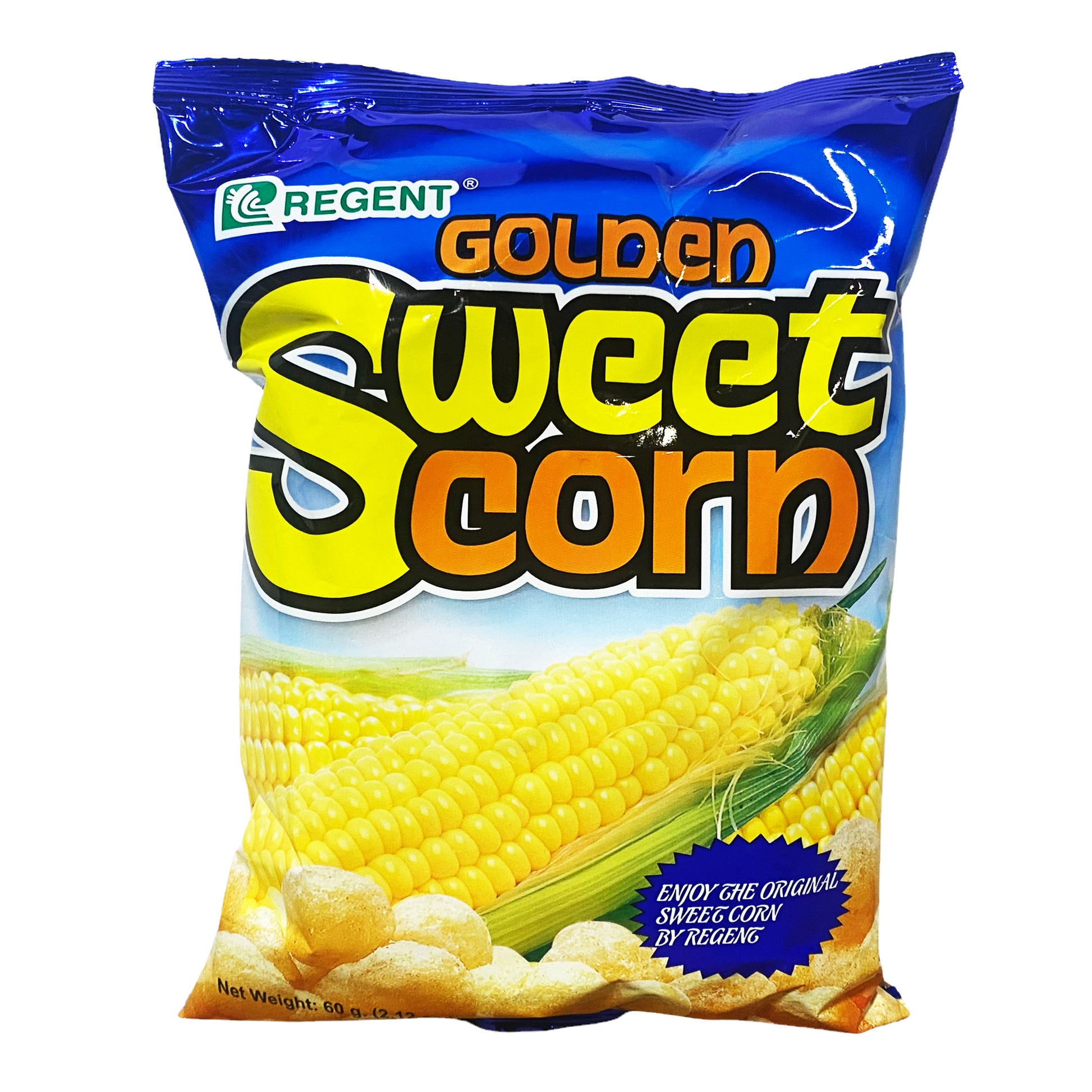 Front graphic image of Regent Golden Sweet Corn 2.12oz