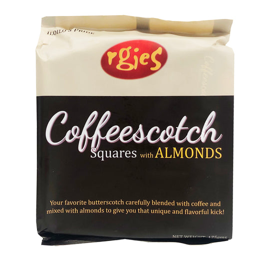 Front graphic image of Rgies Coffeescotch Squares With Almonds 6.17oz