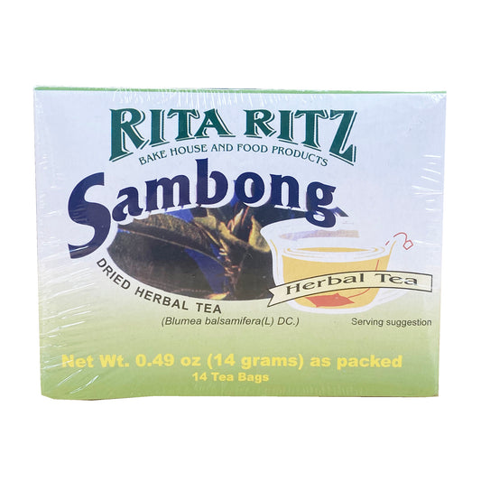 Front graphic image of Rita Ritz Sambong Tea 0.49oz